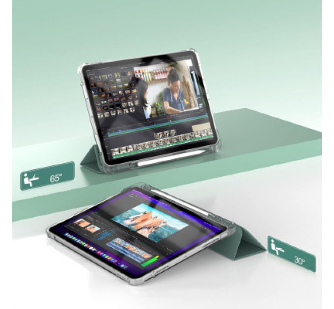 Чохол до планшета BeCover Soft Edge Apple iPad Air (4/5) 2020/2022 10.9" Dark Green (711120)