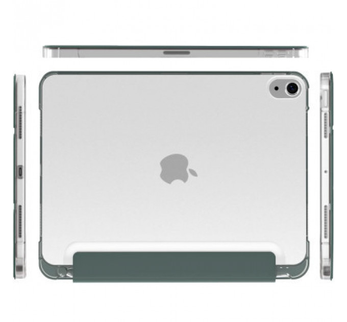 Чохол до планшета BeCover Soft Edge Apple iPad Air (4/5) 2020/2022 10.9" Dark Green (711120)