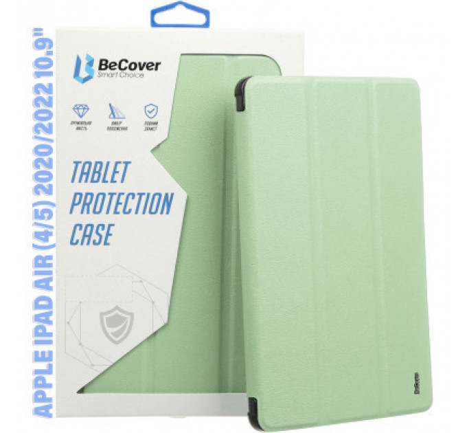 Чохол до планшета BeCover Soft Edge Apple iPad Air (4/5) 2020/2022 10.9" Green (711121)