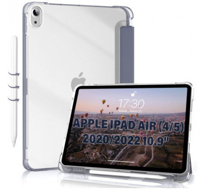 Чохол до планшета BeCover Soft Edge Apple iPad Air (4/5) 2020/2022 10.9" Purple (711124)