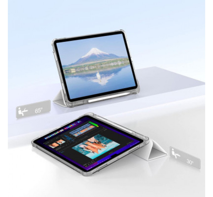 Чохол до планшета BeCover Soft Edge Apple iPad Air 11" M2 2024 Gray (711428)