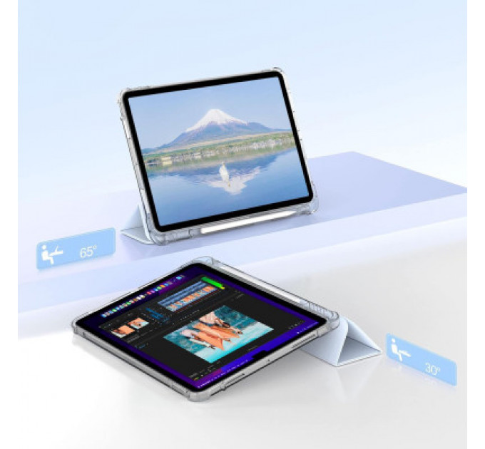 Чохол до планшета BeCover Soft Edge Apple iPad Air 11" M2 2024 Light Blue (711429)