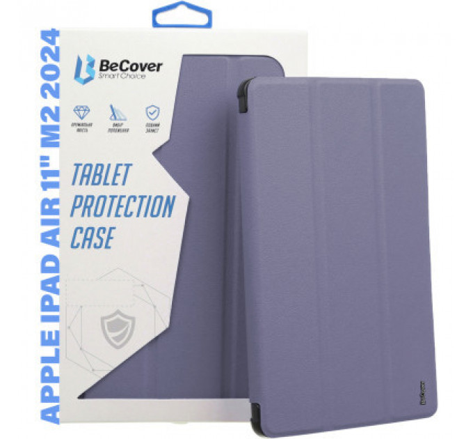 Чохол до планшета BeCover Soft Edge Apple iPad Air 11" M2 2024 Purple (711430)