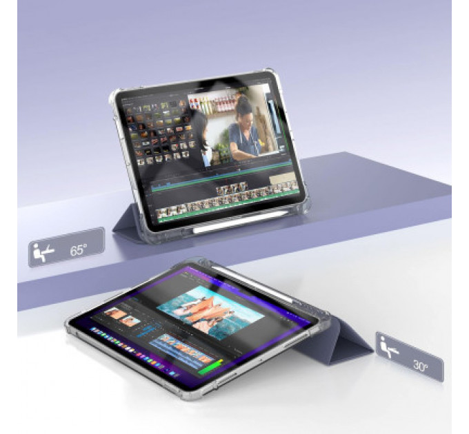 Чохол до планшета BeCover Soft Edge Apple iPad Air 11" M2 2024 Purple (711430)