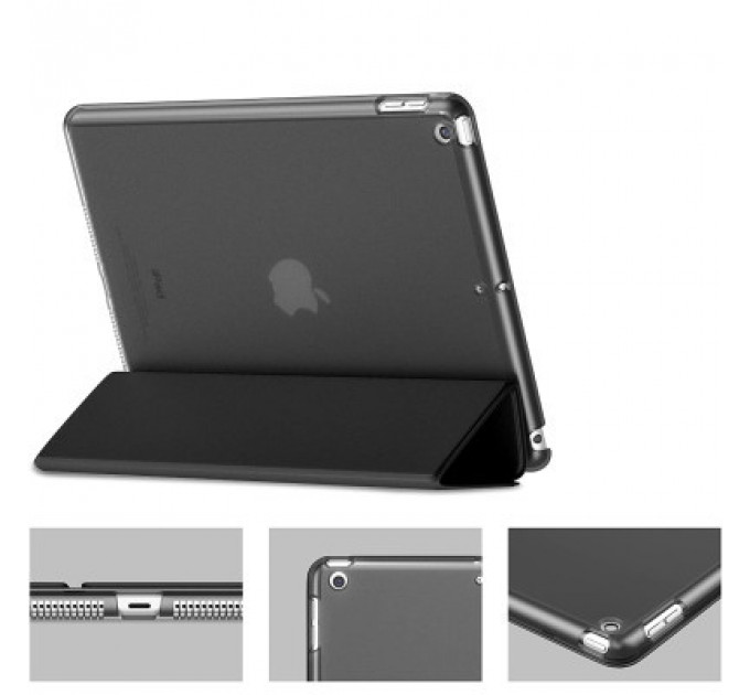 Чохол до планшета BeCover Tri Fold Hard Apple iPad 10.2 2019/2020/2021 Black (706864) (706864)