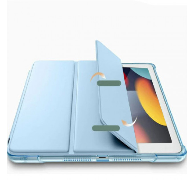 Чохол до планшета BeCover Tri Fold Hard Apple iPad 10.2 2019/2020/2021 Light Blue (711126)