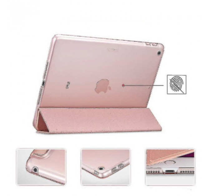 Чохол до планшета BeCover Tri Fold Hard Apple iPad 10.2 2019/2020/2021 Pink (711127)