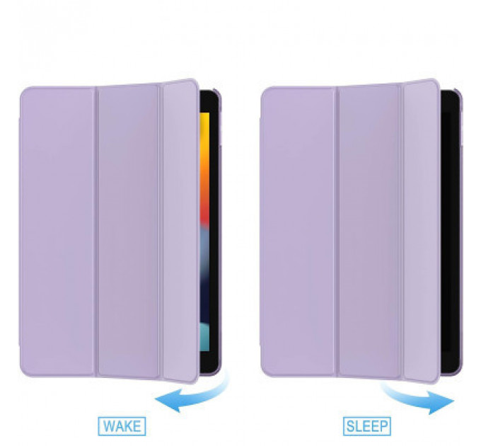 Чохол до планшета BeCover Tri Fold Hard Apple iPad 10.2 2019/2020/2021 Purple (709657) (709657)