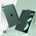 Чохол до планшета BeCover Tri Fold Hard Apple iPad Air (4/5) 2020/2022 10.9" Dark Green (709662) (709662)