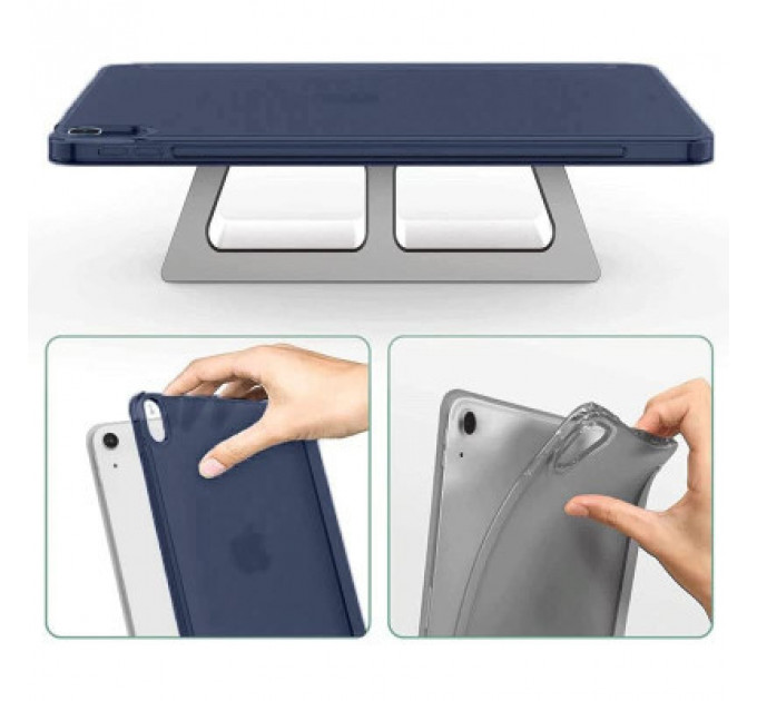 Чохол до планшета BeCover Tri Fold Hard Apple iPad Air (4/5) 2020/2022 10.9" Deep Blue (711128)