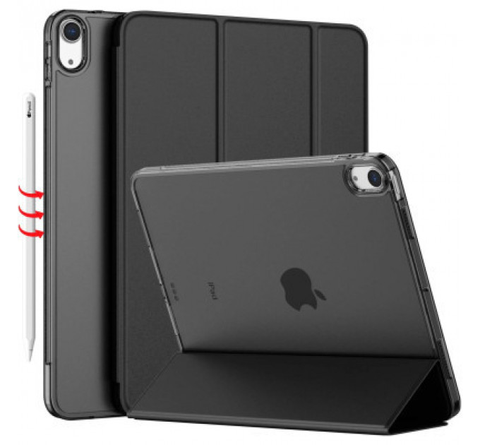 Чохол до планшета BeCover Tri Fold Hard Apple iPad Air 11" M2 2024 Black (711412)