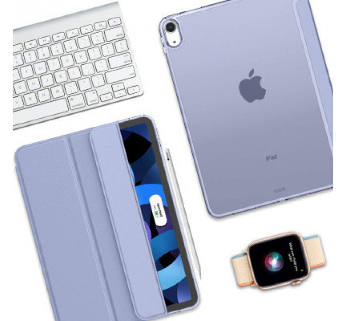 Чохол до планшета BeCover Tri Fold Hard Apple iPad Air 11" M2 2024 Purple (711417)