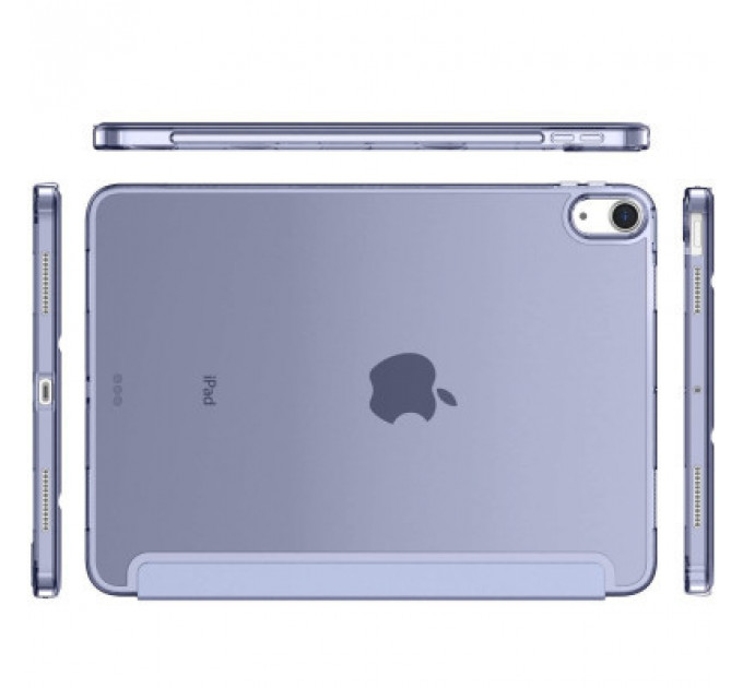 Чохол до планшета BeCover Tri Fold Hard Apple iPad Air 11" M2 2024 Purple (711417)