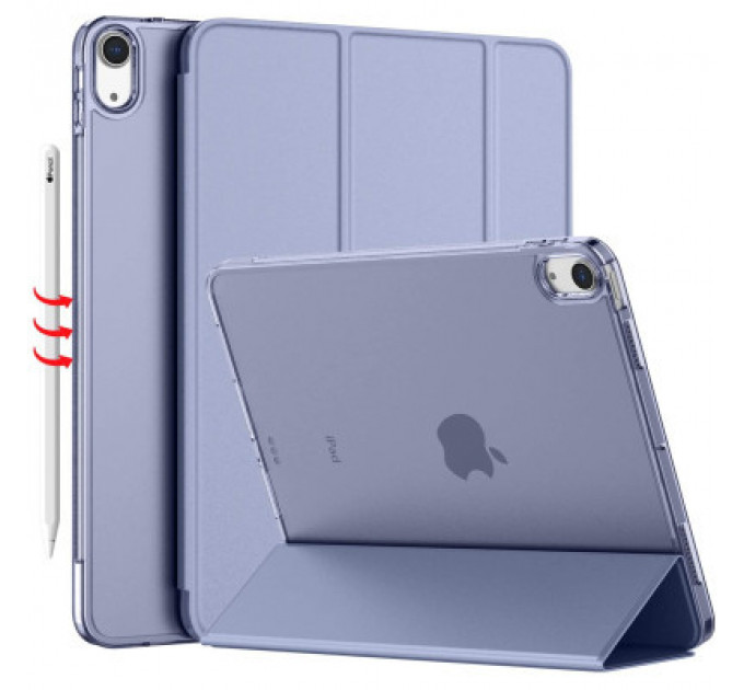 Чохол до планшета BeCover Tri Fold Hard Apple iPad Air 11" M2 2024 Purple (711417)