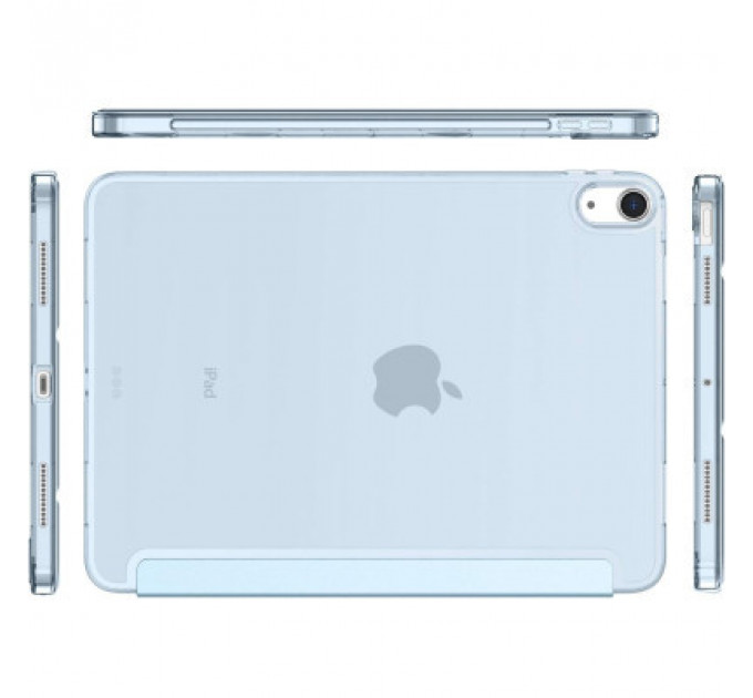 Чохол до планшета BeCover Tri Fold Hard Apple iPad Air 4 10.9 2020/2021 Light Blue (709658) (709658)
