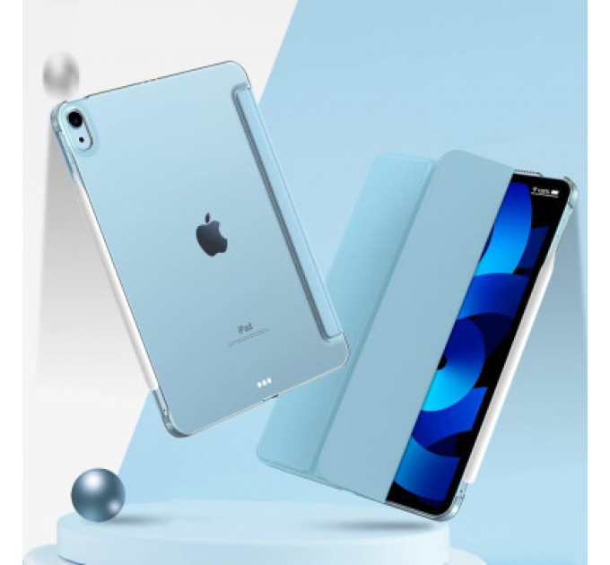 Чохол до планшета BeCover Tri Fold Hard Apple iPad Air 4 10.9 2020/2021 Light Blue (709658) (709658)