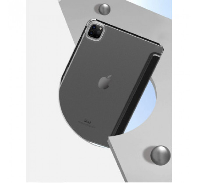 Чохол до планшета BeCover Tri Fold Hard Apple iPad Pro 11 2020/2021/2022 Black (709666) (709666)