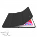 Чохол до планшета BeCover Tri Fold Hard TPU Apple iPad Air (4/5) 2020/2022 10.9" Black (711106)
