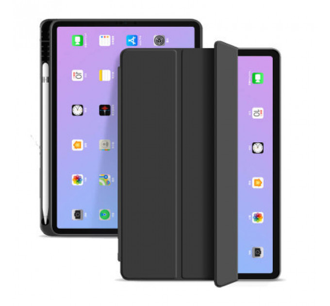Чохол до планшета BeCover Tri Fold Hard TPU Apple iPad Air (4/5) 2020/2022 10.9" Black (711106)