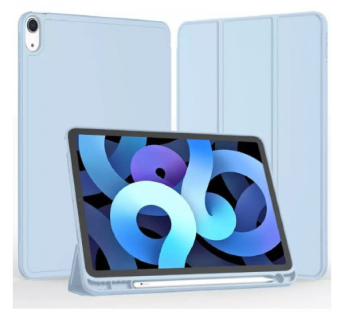 Чохол до планшета BeCover Tri Fold Hard TPU Apple iPad Air (4/5) 2020/2022 10.9" Light Blue (711108)