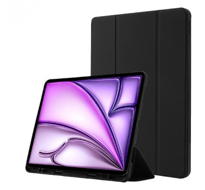 Чохол до планшета BeCover Tri Fold Hard TPU Apple iPad Air 13" M2 2024 Black (711466)