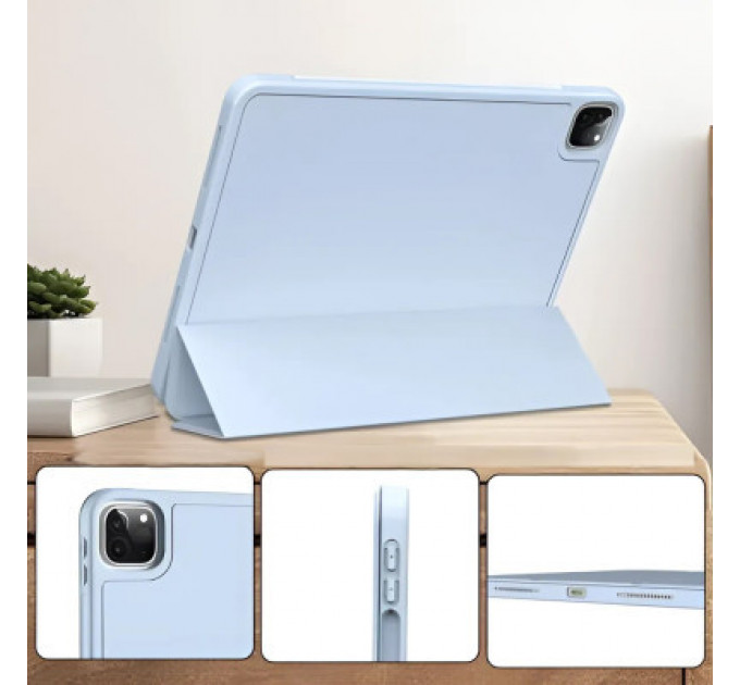 Чохол до планшета BeCover Tri Fold Hard TPU Apple iPad Pro 11 2020/2021/2022 Light Blue (711112)