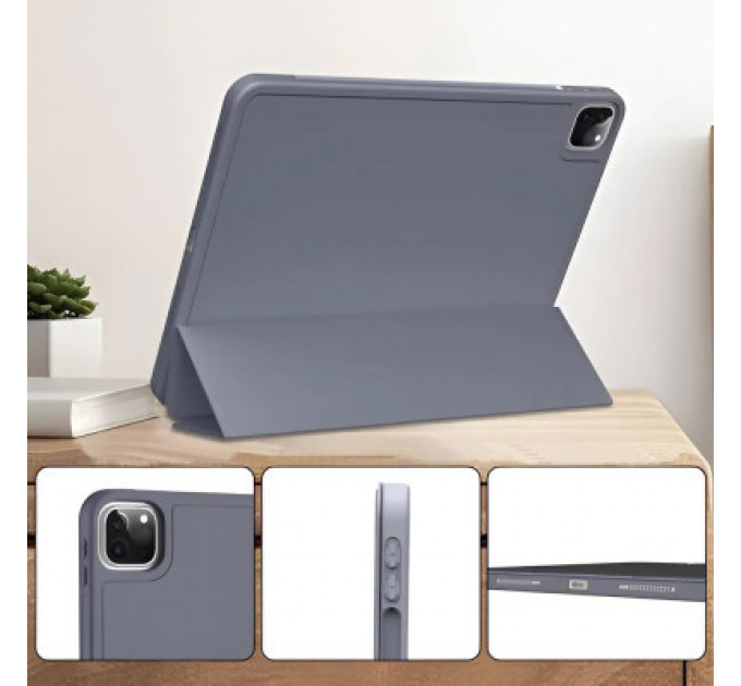 Чохол до планшета BeCover Tri Fold Hard TPU Apple iPad Pro 11 2020/2021/2022 Purple (711114)
