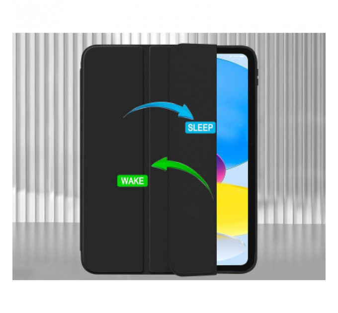 Чохол до планшета BeCover Tri Fold Hard TPU Apple iPad Pro 12.9 2020/2021/2022 Black (711115)