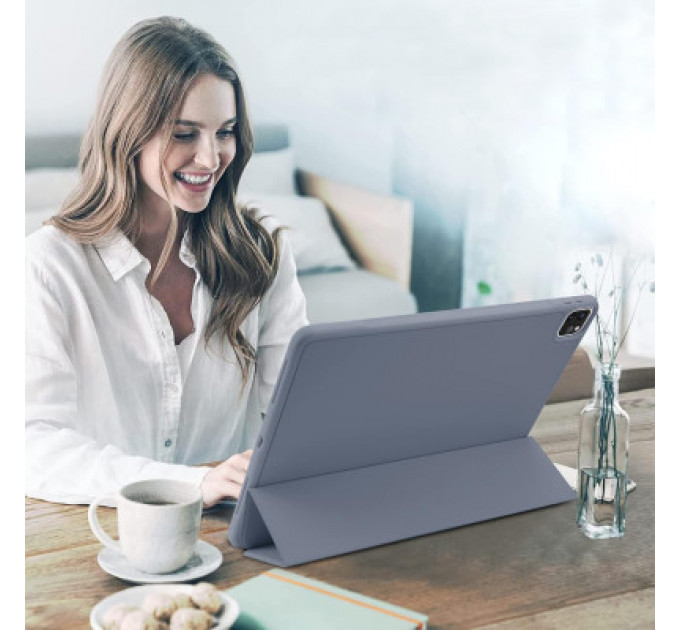 Чохол до планшета BeCover Tri Fold Hard TPU Apple iPad Pro 12.9 2020/2021/2022 Purple (711117)