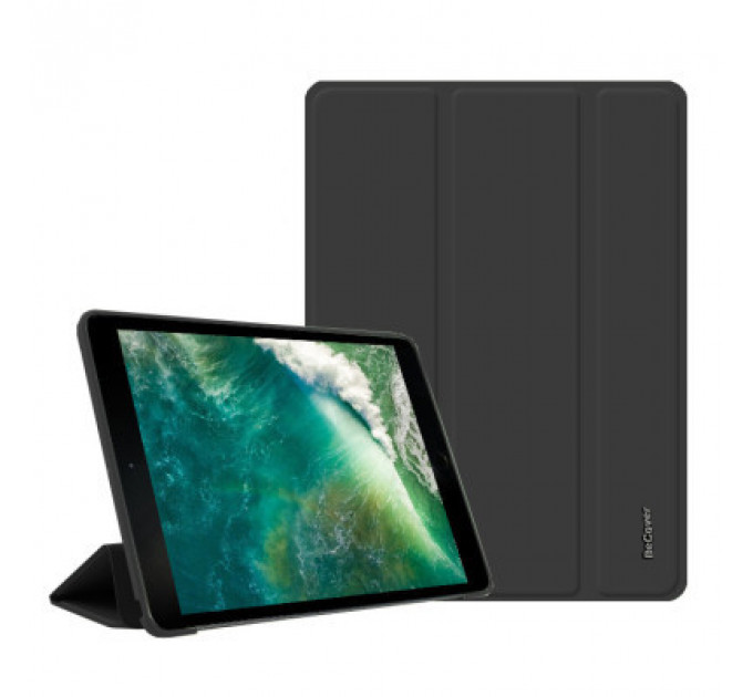 Чохол до планшета BeCover Tri Fold Hard TPU Apple iPad Air 4 10.9 2020/2022 Black (706749) (706749)