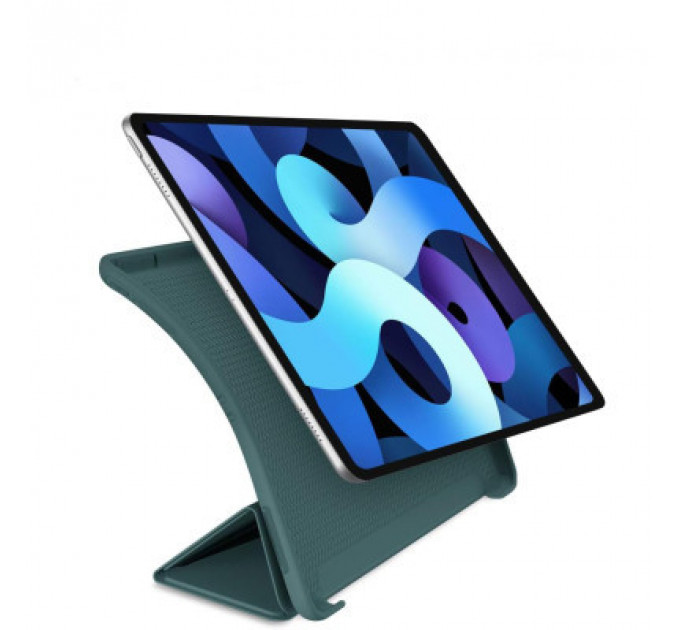 Чохол до планшета BeCover Tri Fold Soft TPU Silicone Apple iPad Air (4/5) 2020/2022 10.9" Dark Green (711130)
