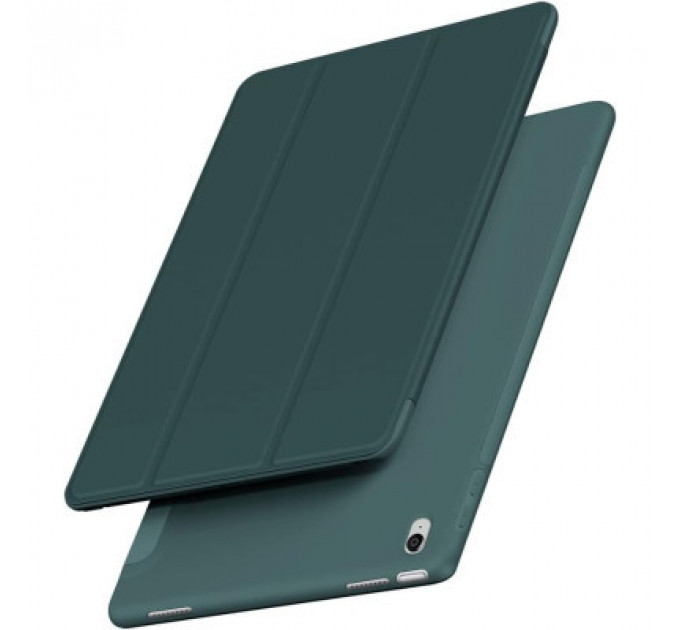 Чохол до планшета BeCover Tri Fold Soft TPU Silicone Apple iPad Air (4/5) 2020/2022 10.9" Dark Green (711130)