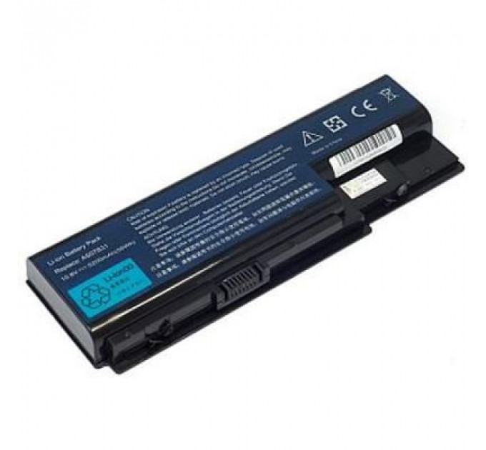 Акумулятор до ноутбука ACER Aspire 5230 (AS07B51, AC 5520 3S2P) 10.8V 5200mAh PowerPlant (NB00000146)