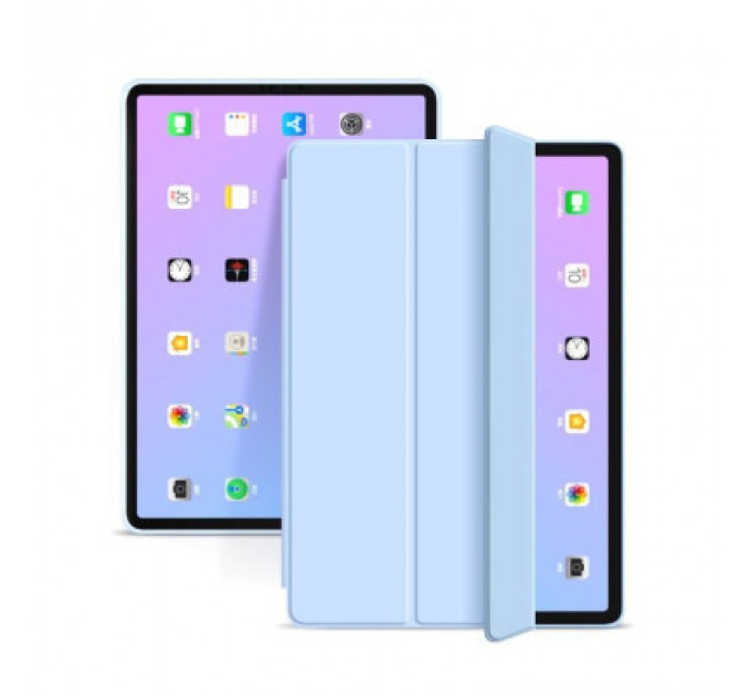 Чохол до планшета BeCover Tri Fold Soft TPU Silicone Apple iPad Air 11" M2 2024 Light Blue (711409)