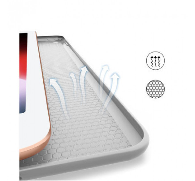 Чохол до планшета BeCover Tri Fold Soft TPU Silicone Apple iPad Air 4 10.9 2020/2021 Gray (706872) (706872)