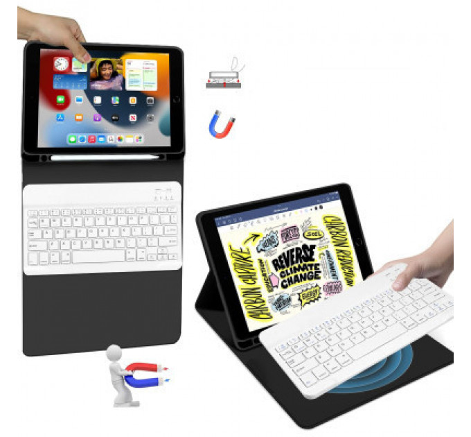 Чохол до планшета BeCover Keyboard Apple iPad 10.9" 2022 Black (711139)
