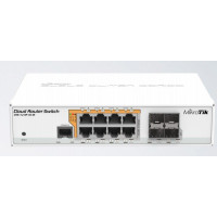 Комутатор мережевий Mikrotik CRS112-8P-4S-IN