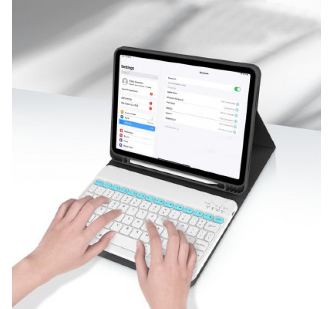 Чохол до планшета BeCover Keyboard Apple iPad Air (4/5) 2020/2022 10.9" Black (711144)
