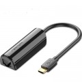 Vention Перехідник USB3.1 Type-C to Ethernet RJ45 1000 Mb Gigabit Vention (CFBBB)