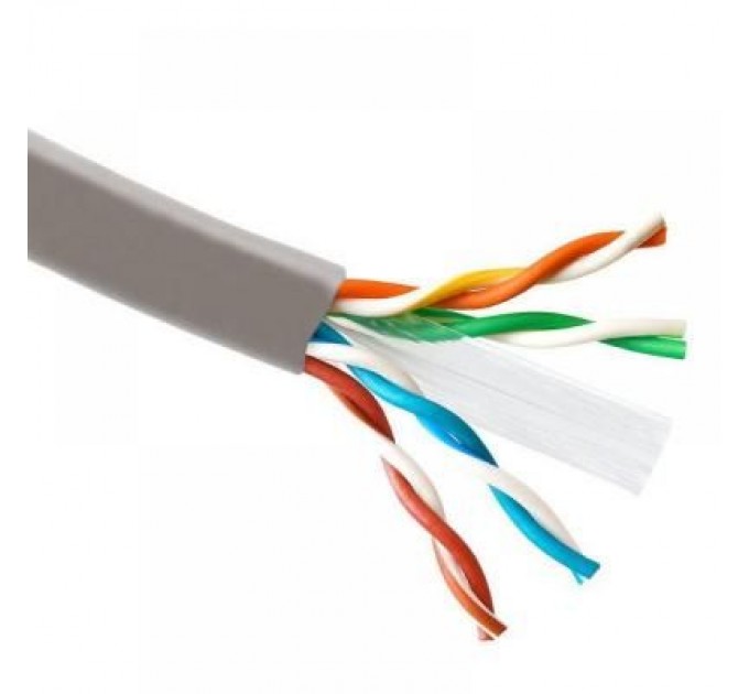 Atcom Кабель мережевий Atcom UTP 305м cat.6, CU, 0,51мм, 1Gb/s (14377)