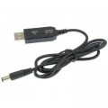 Dynamode Кабель живлення USB 2.0 AM to DC 5.5 х 2.1 mm 1.0m 5V to 12V Dynamode (DM-USB-DC-5.5x2.1-12V)