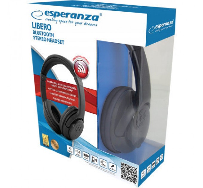 Esperanza Навушники Esperanza Libero Black (EH163K)