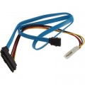 Value Кабель для передачі даних SATA 7pin (F) to SAS (SFF-8482) 0.7m Value (S0130)