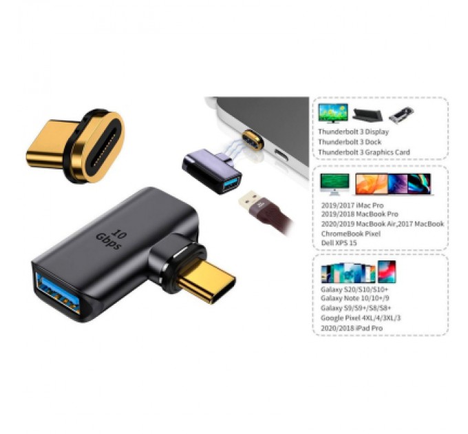 PowerPlant Перехідник USB-C to USB 3.1 Type-A 10Gbps PowerPlant (CA914319)
