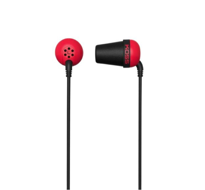 Koss Навушники Koss The Plug Noise Isolating Red (196768.101)