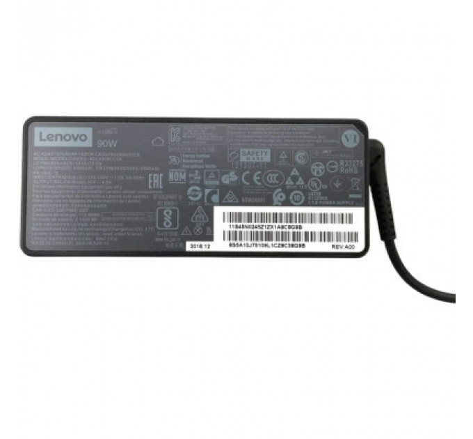 Блок живлення до ноутбуку Lenovo 90W 20V, 4.5A, роз'єм 5.5/2.5 (ADLX90NLC3A / A40382)