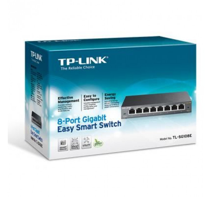 Комутатор мережевий TP-Link TL-SG108E