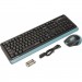 A4Tech Комплект A4Tech FGS1035Q Wireless Navy Blue (FGS1035Q Navy Blue)