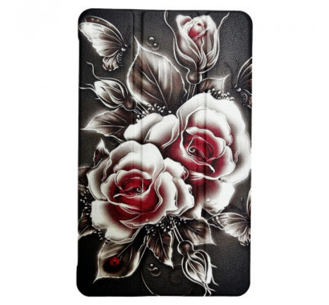 Чохол до планшета BeCover Smart Case Samsung Tab A9 SM-X115 8.7" Black Rose (711266)