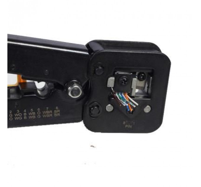 Інструмент Cablexpert RJ45/RJ12/RJ11, обрізає при обжимці (T-WC-05)